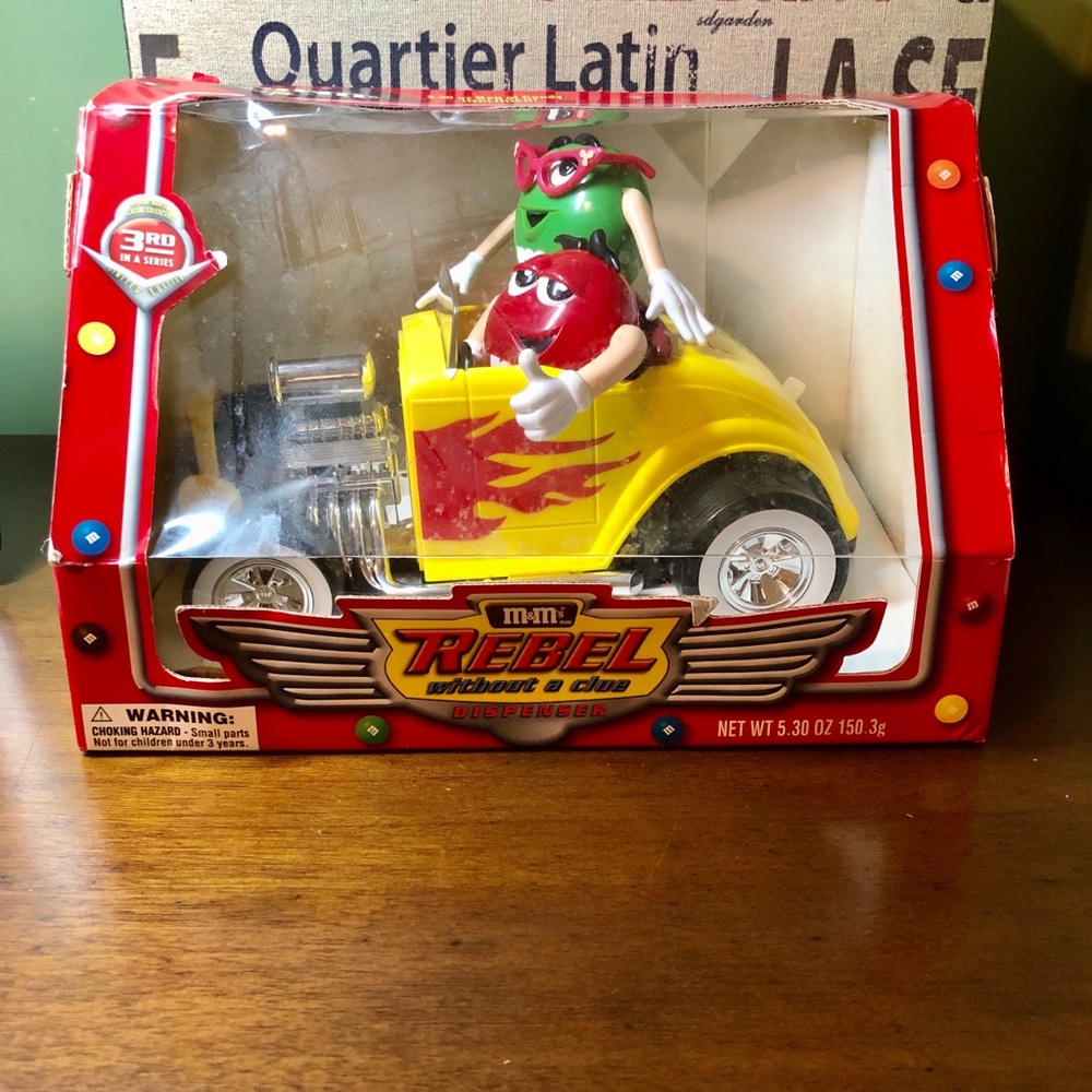 M&Ms Candy Dispenser Rebel Without A Clue